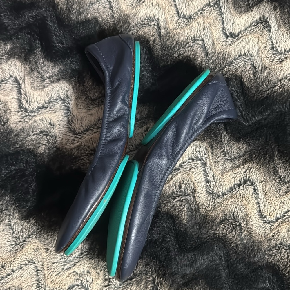 TIEKS Ballet Flats — 9 — California Navy - Picture 6 of 12